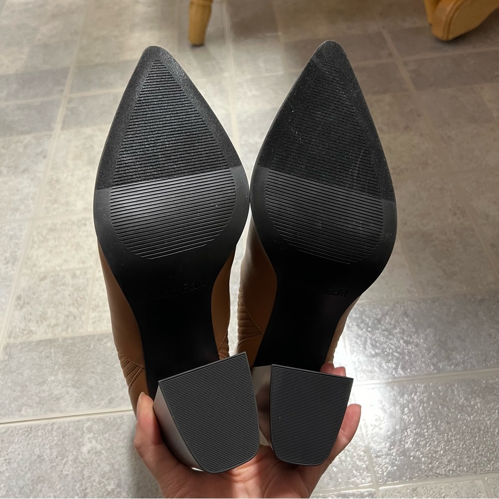 Nwob Open Edit Rafael Pointed Toe Booties - image 6